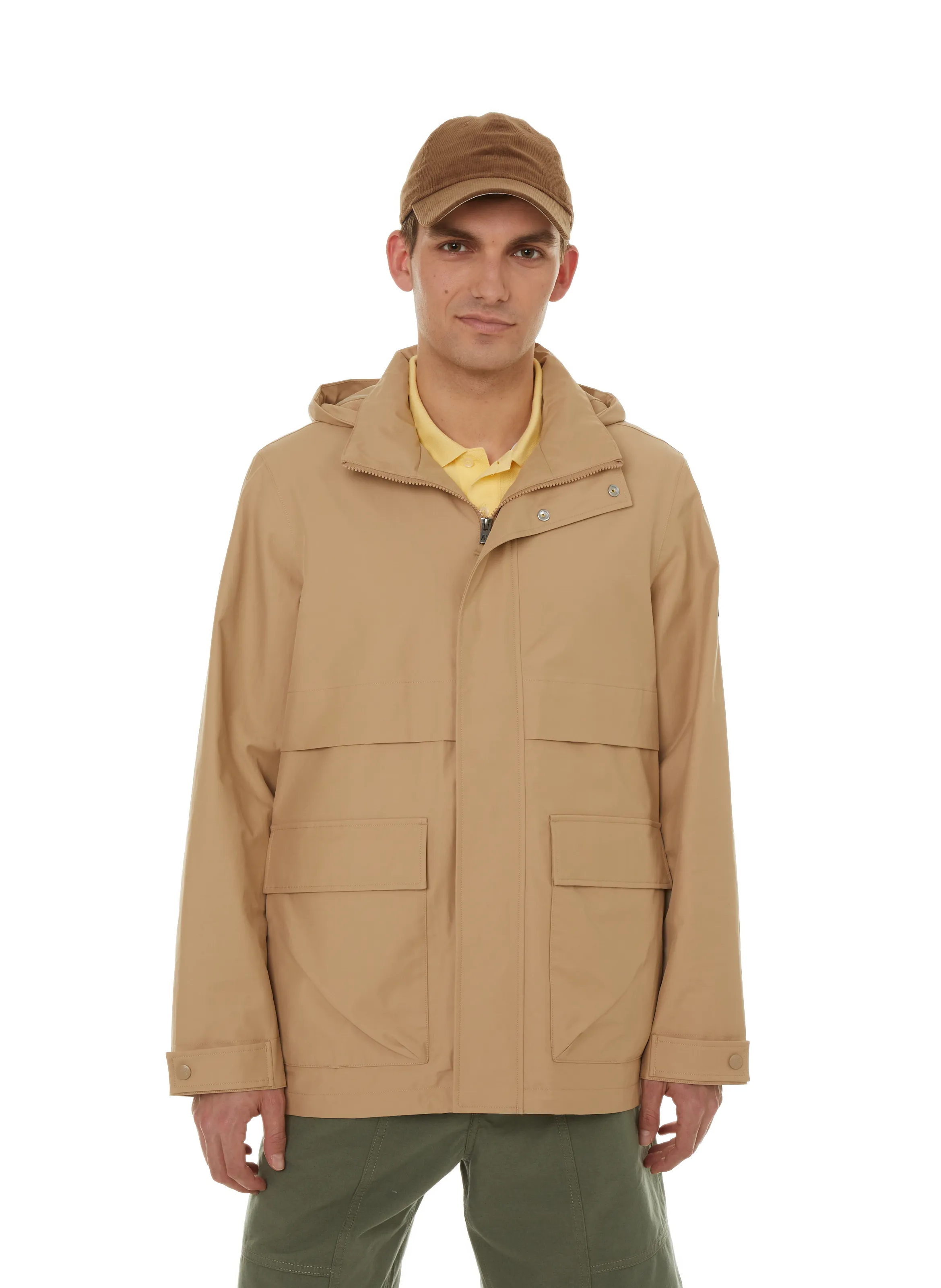 AIGLE  Veste légère à capuche - Beige