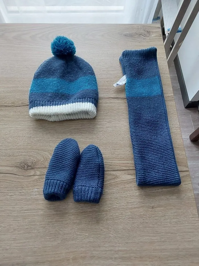 Bonnet écharpe gants - Zeeman - 12 mois  | Beebs
