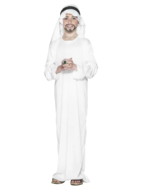 Déguisement enfant arabe (robe et coiffe)