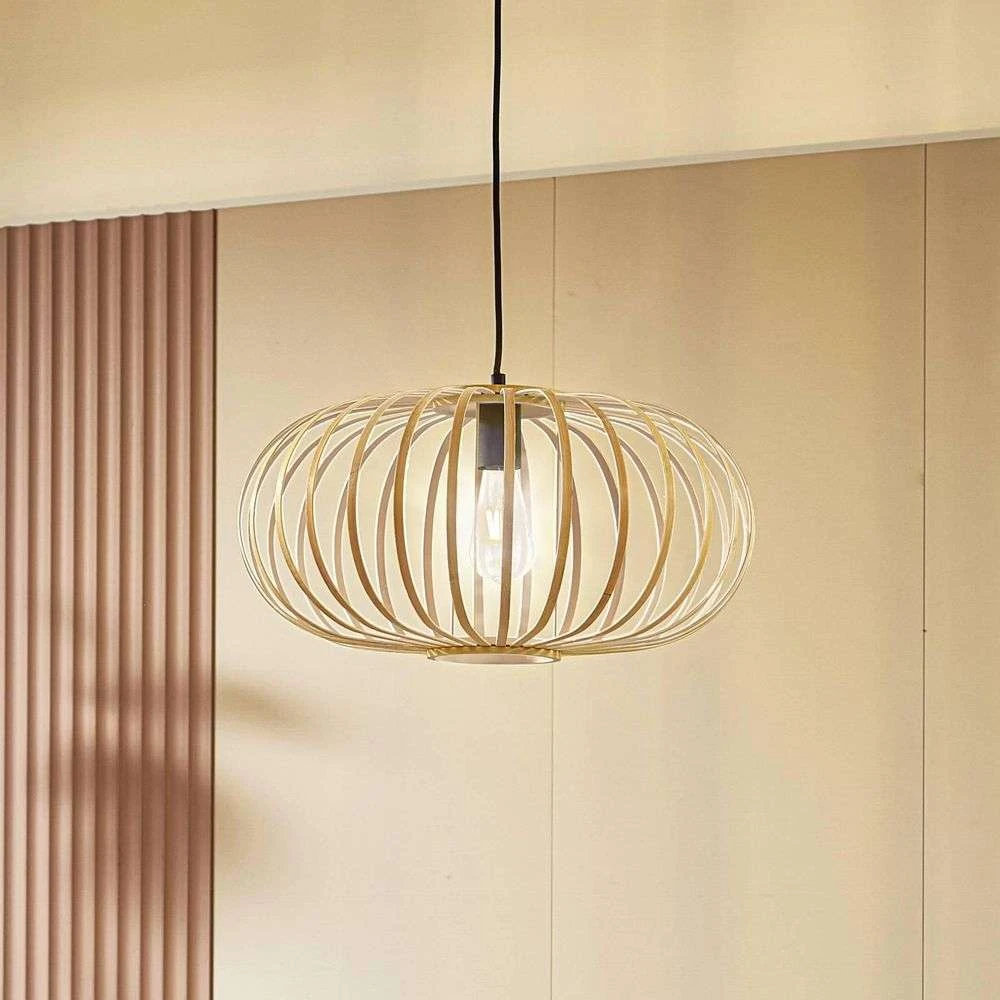 Lielle Suspension Ø50 Bambou - Lindby