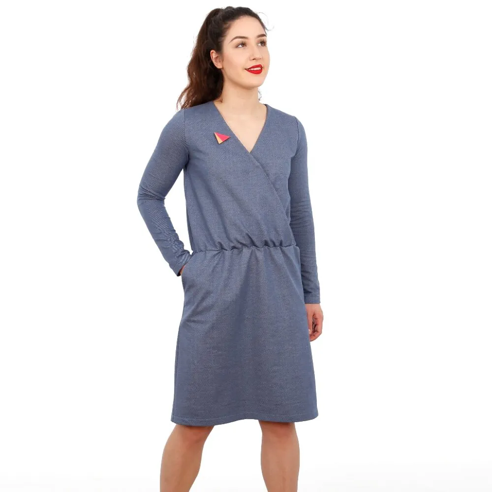 Madame VILMA - robe cache-coeur XS-L