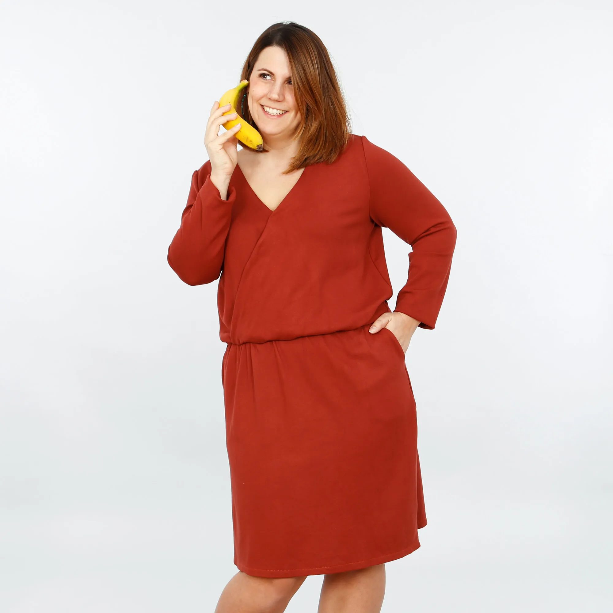 Madame VILMA - robe cache-coeur XS-L