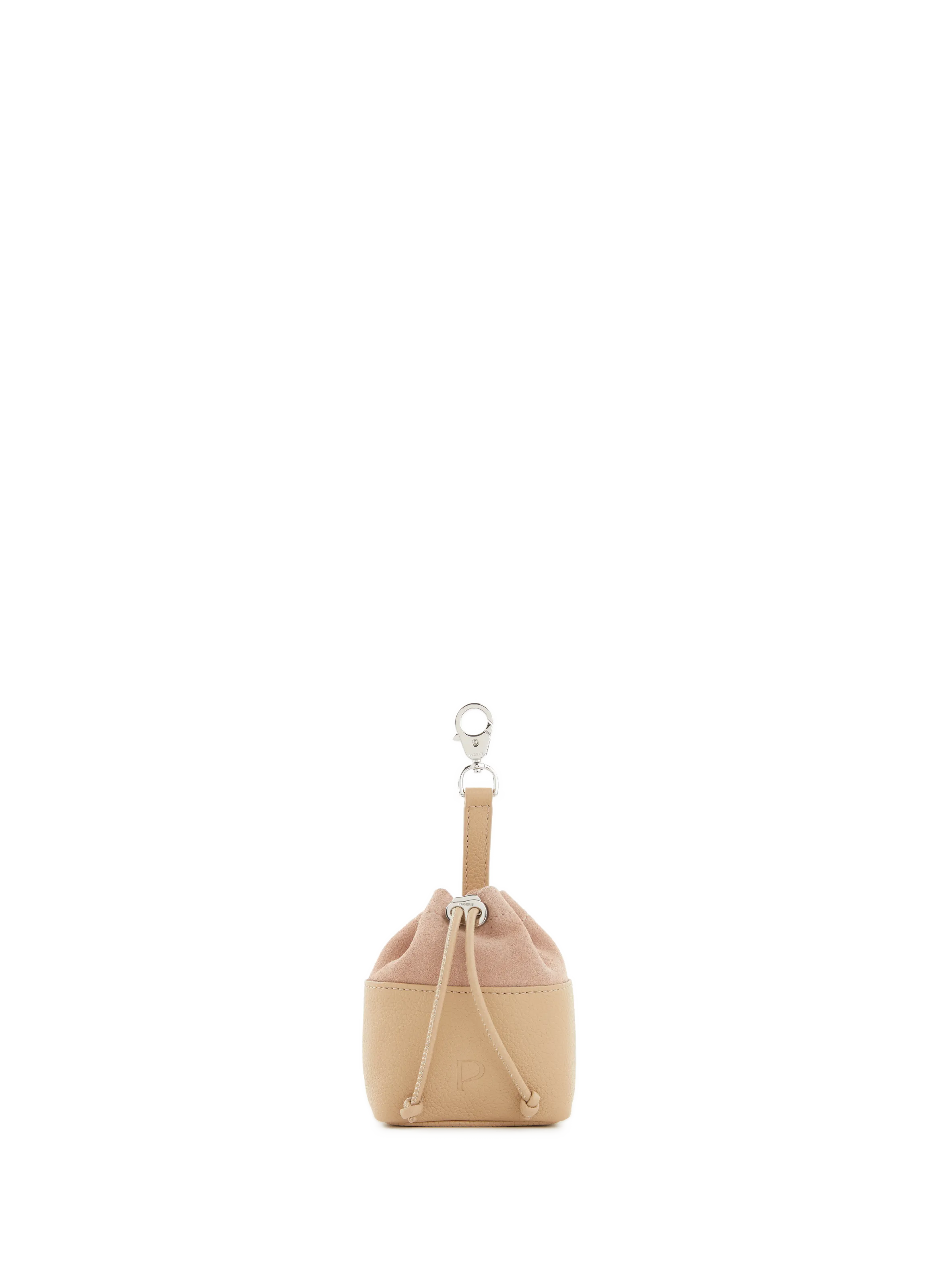 PAGERIE  Sac The Nue en cuir - Beige
