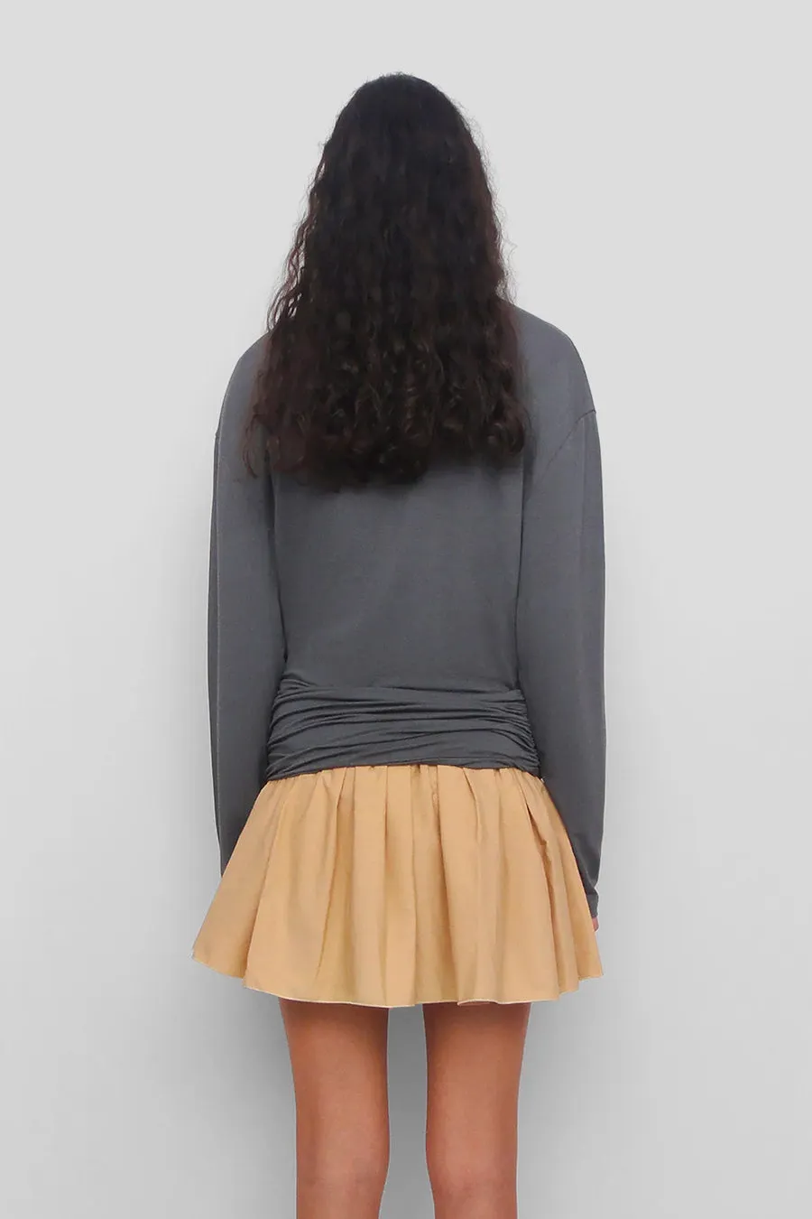 ROBE CHICO GRIS ET BEIGE