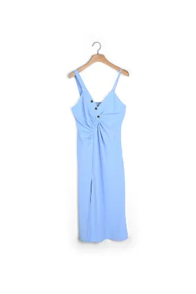 Robe longue fendue