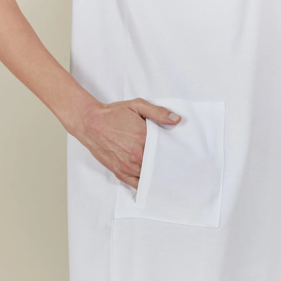 Robe manches courtes en coton - Angy