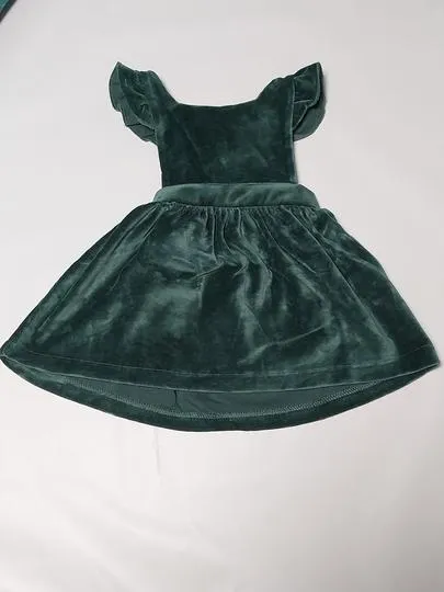 robe vert fille 6m