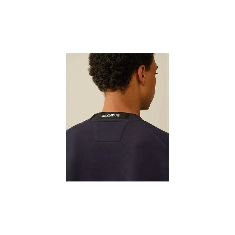 Sweat-shirt En Polaire Avec Logo Bleu Marine C.P Company | Toulouse