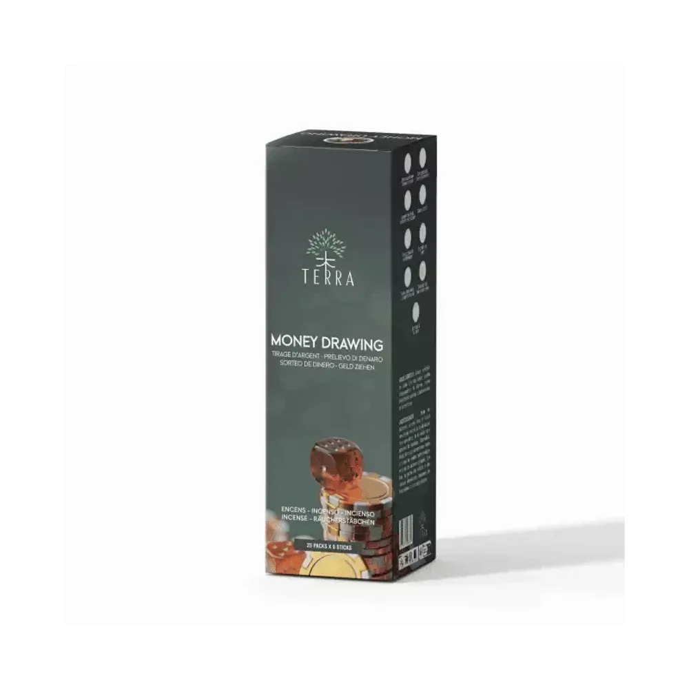 Terra money drawing incense without charcoal 12grs