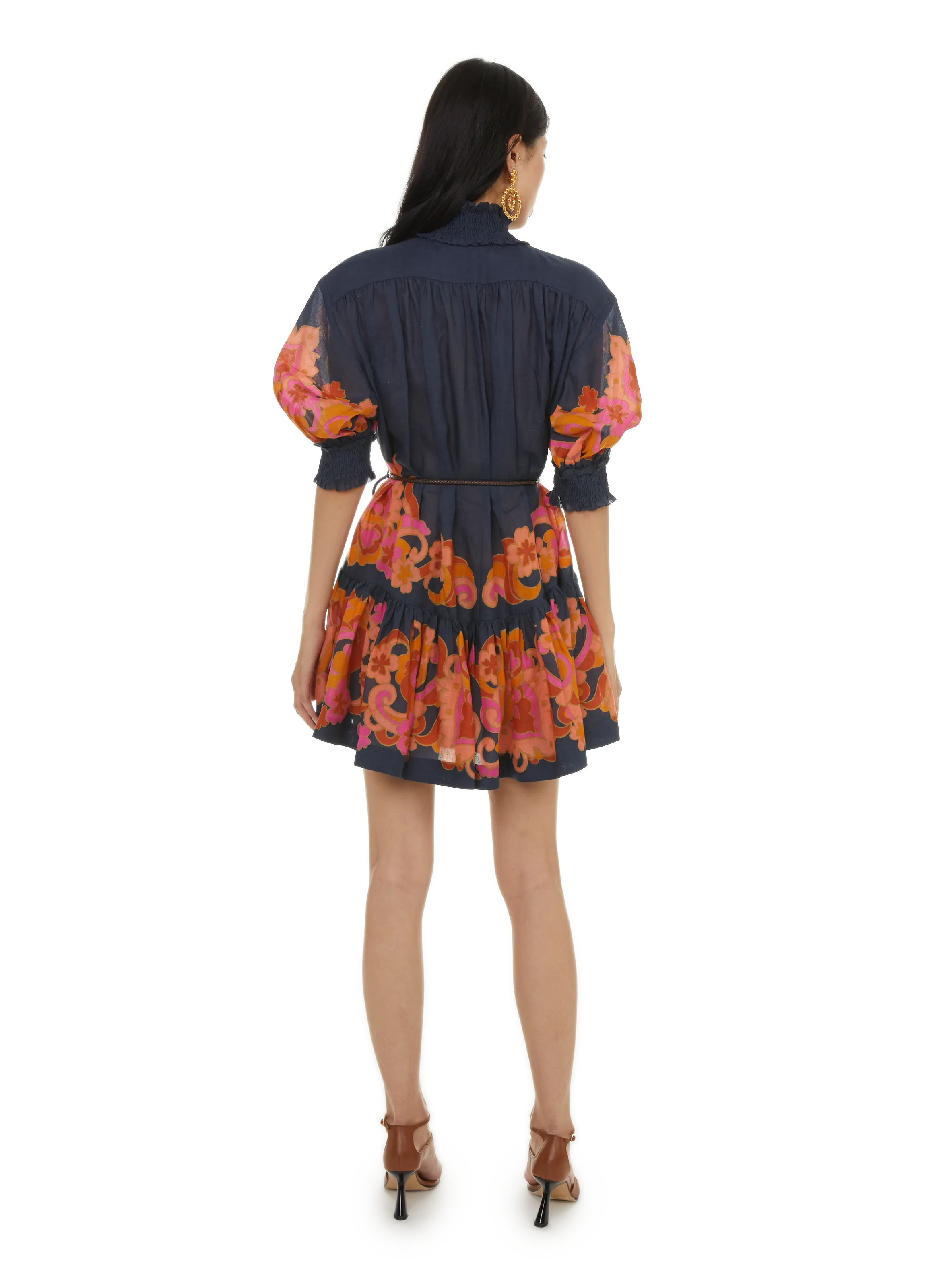 ZIMMERMANN  Robe courte à motif - Multicolore